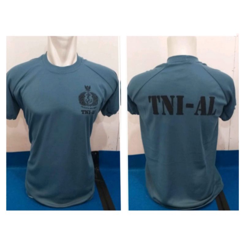 kaos pendek TNI AL