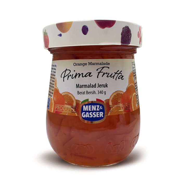 

Prima Frutta Orange Marmalade Jam Nett 340 Gr