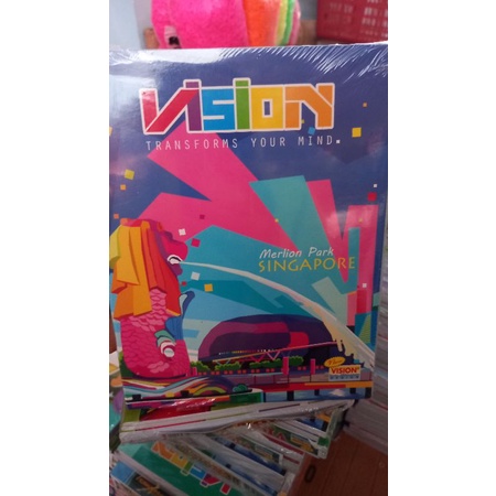 

(940gr) 1pak buku tulis vision isi 38 lembar