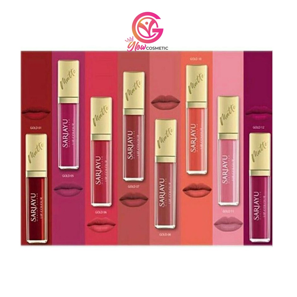 SARIAYU LIP COLOUR MATTE WITH VITAMIN E 8 GR