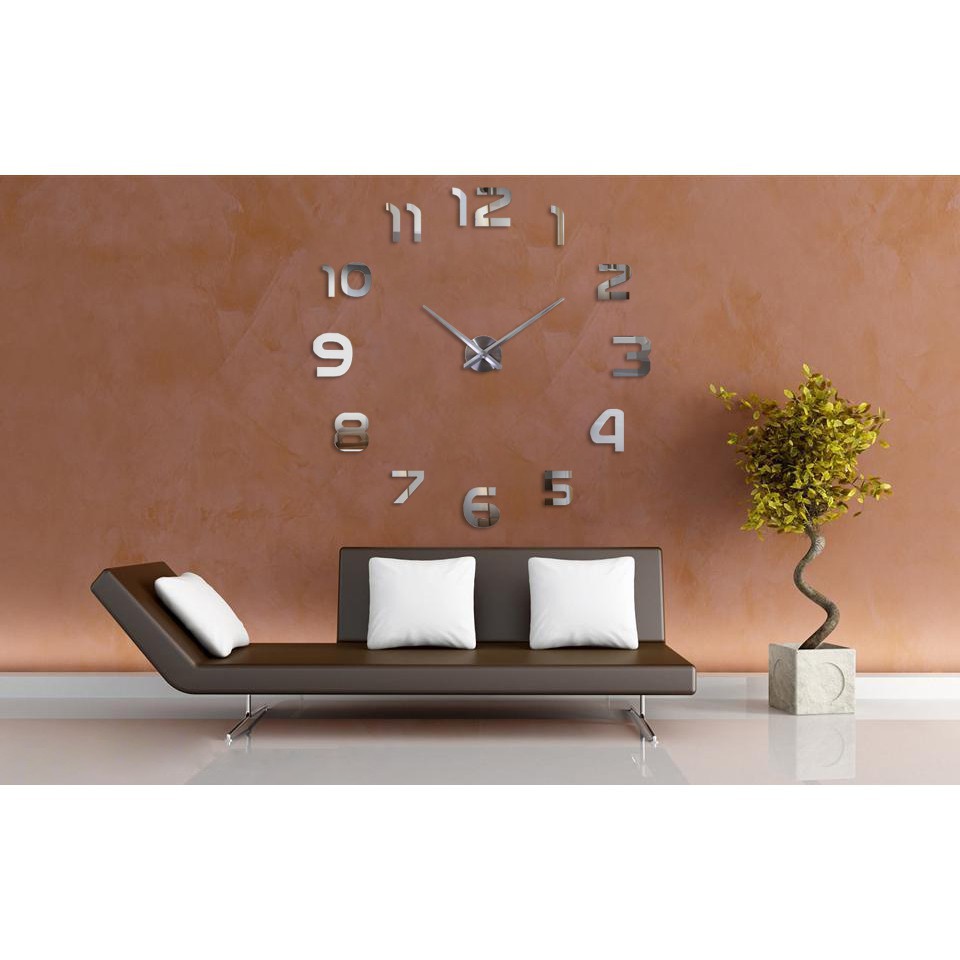 Jam Dinding Besar DIY Giant Wall Clock Quartz Creative Design 80-130cm90- 120 cm DIY-105 Grab Medan