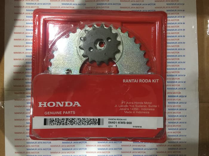 (Gear Paket) Gearset Revo Absolute, Blade (KWB) AHM (Asli Honda)