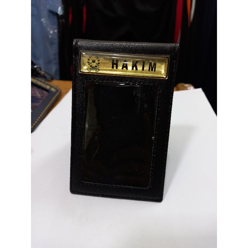 

Name Tag Saku Id Card Hakim Magnet Kuat JunDW