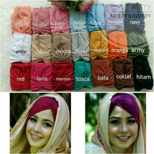 Ciput risty / daleman krudung / ciput kerut