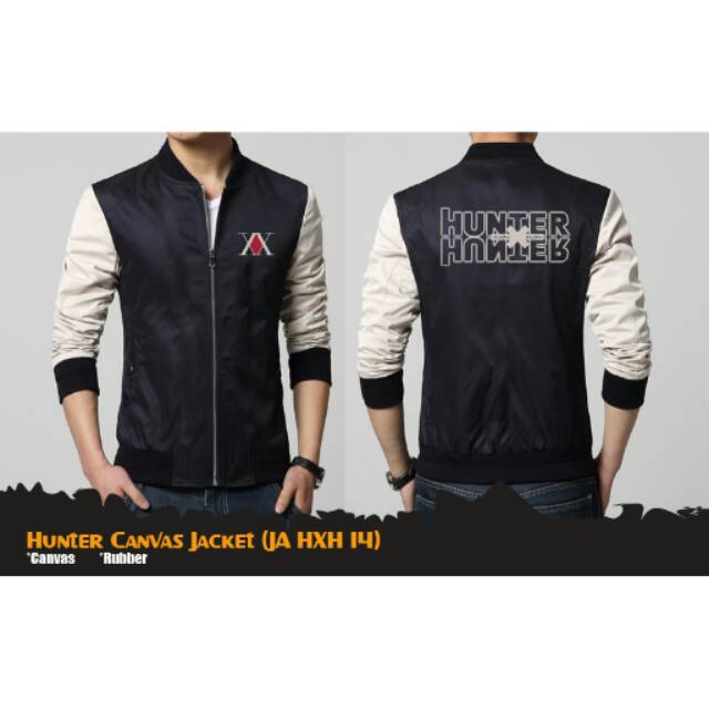 Jaket Anime Hunter X Hunter Casual Canvas Jacket (JA HXH 14)