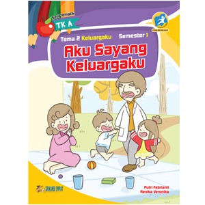 BUKU TEMATIK TK A TEMA 2 SEMESTER 1 – AKU SAYANG KELUARGAKU KURIKULUM 2013 EDISI REVISI