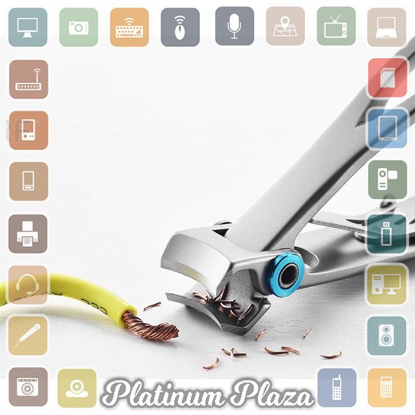 YASNI Gunting Kuku Big Nail Clipper German Stainless Steel 2 PCS `S0QU8L- Silver