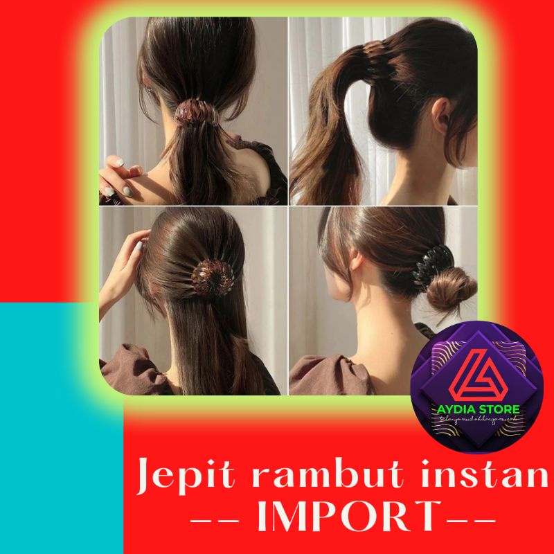 IKAT RAMBUT INSTAN CEPOL KOREA KUNCIR RAMBUT KOREA