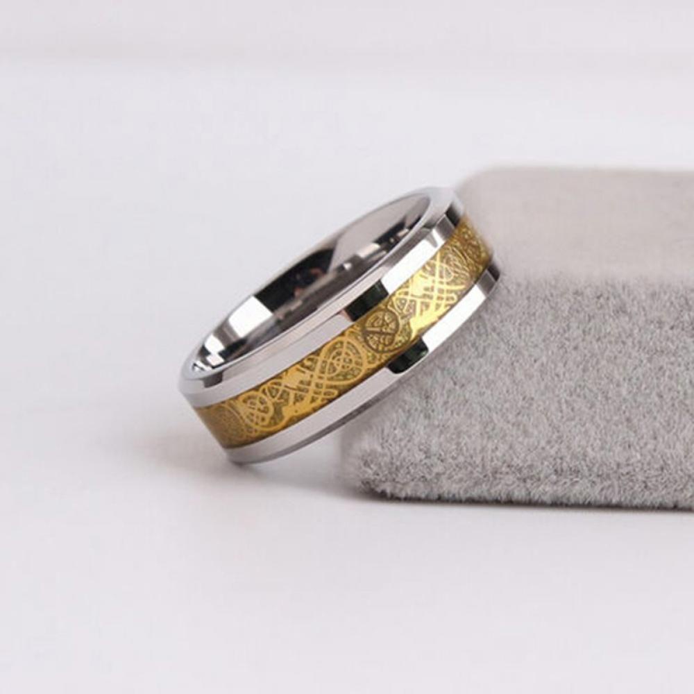 Lily Band Cincin Hadiah Pernikahan Pria Wanita Tungsten Carbide