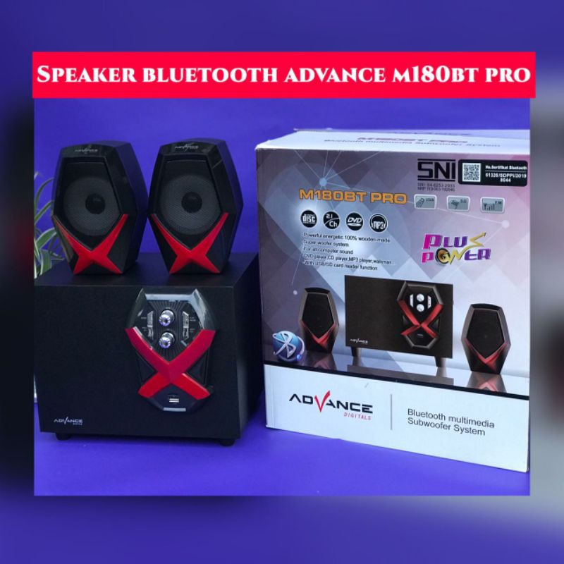 Speaker bluetooth Advance M 180BT Pro Super Bass