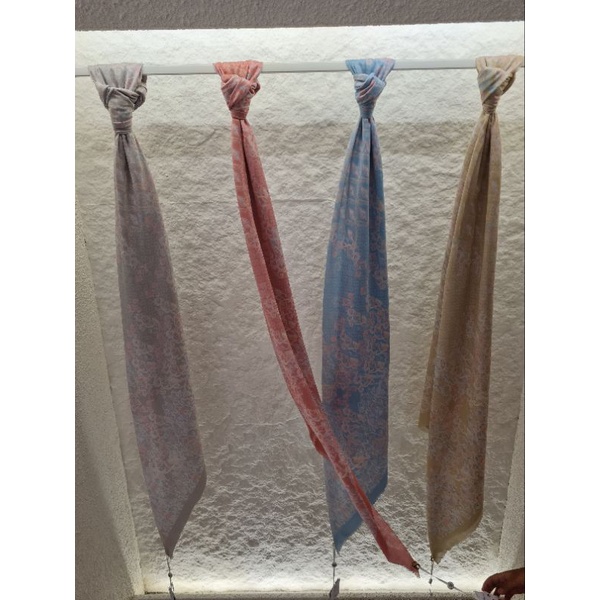 bundling benang jarum cindy blouse dan granada biru