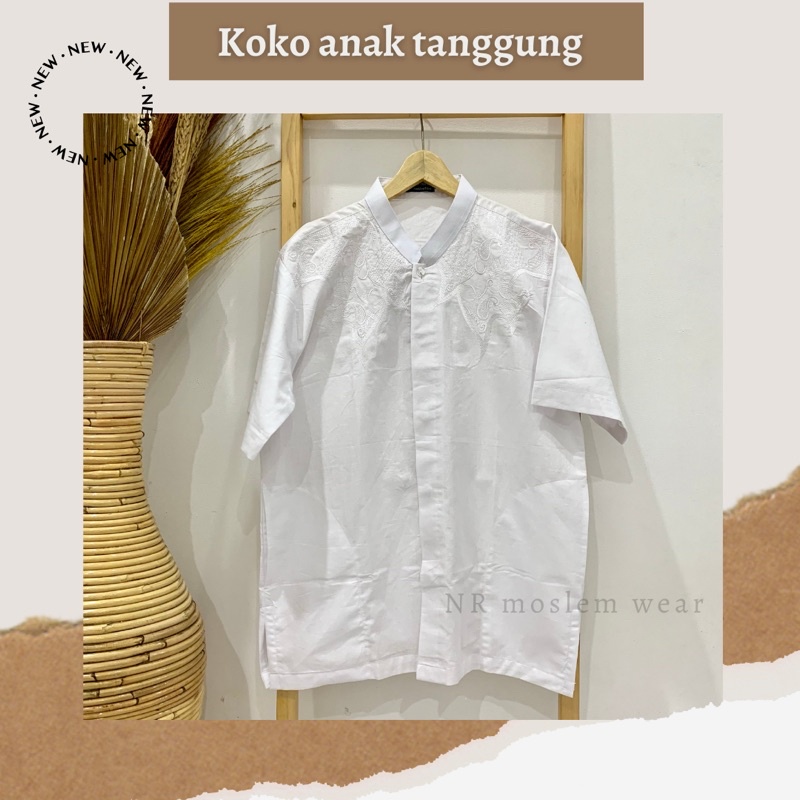 BAJU KOKO ANAK TANGGUNG LENGAN PENDEK