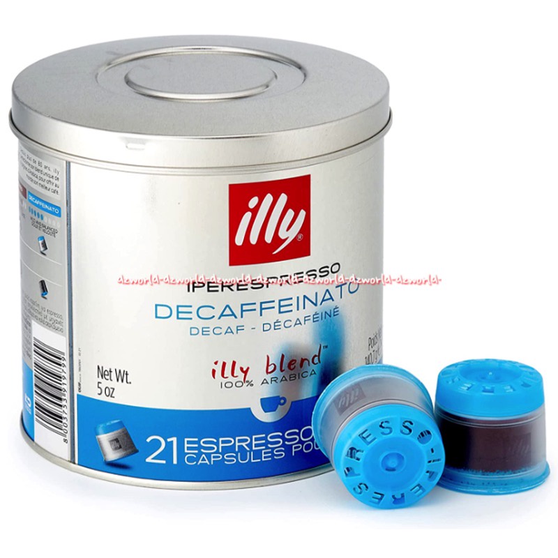 Illy Blend Iperespresso Classico Classic Roast Torefaction Classique Decaf Decafeine Arabica  21 Espresso Capsule Kopi Kapsul ily ili Blen Kemasn Kaleng