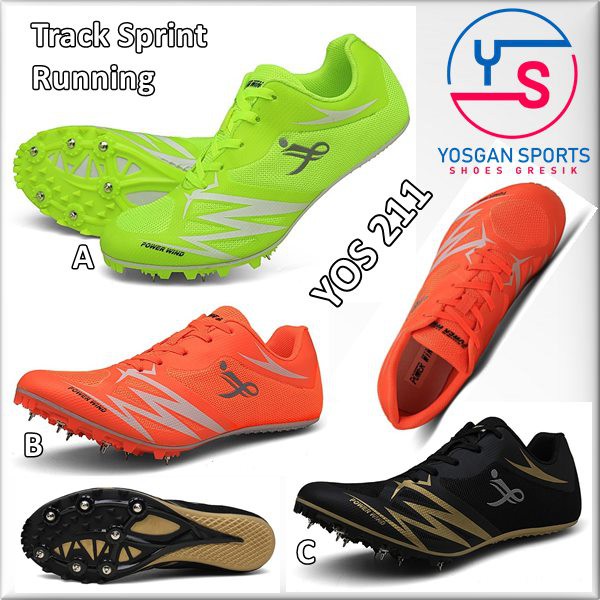 SEPATU LARI TRACK SPRINT SPIKES ATHLETIC