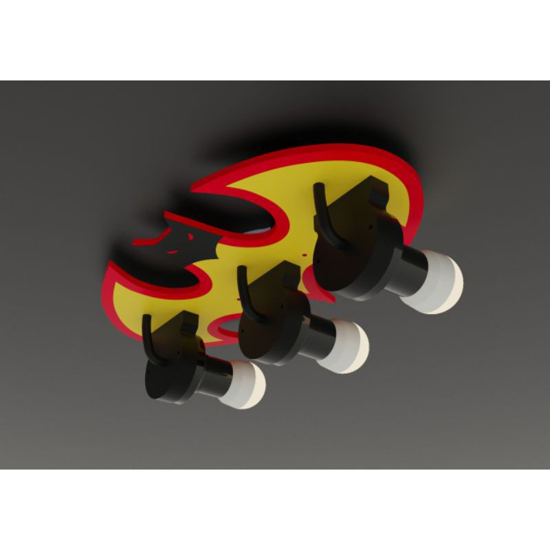 LAMPU PLAFON KAMAR ANAK / LAMPU BATHMAN