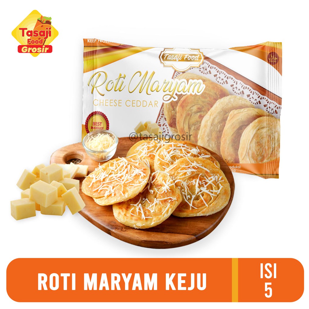 

Roti Maryam Cheese Cheddar 11cm isi 5