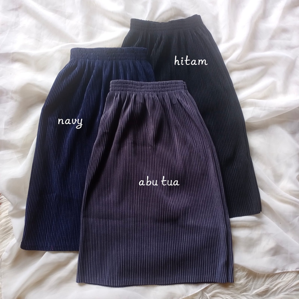 ROK SPAN plisket lidi  anak