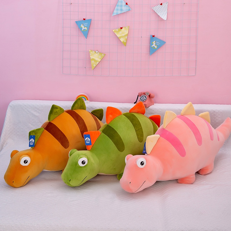 Boneka Dinosaurus Model Panjang 33cm  Bahan Plush