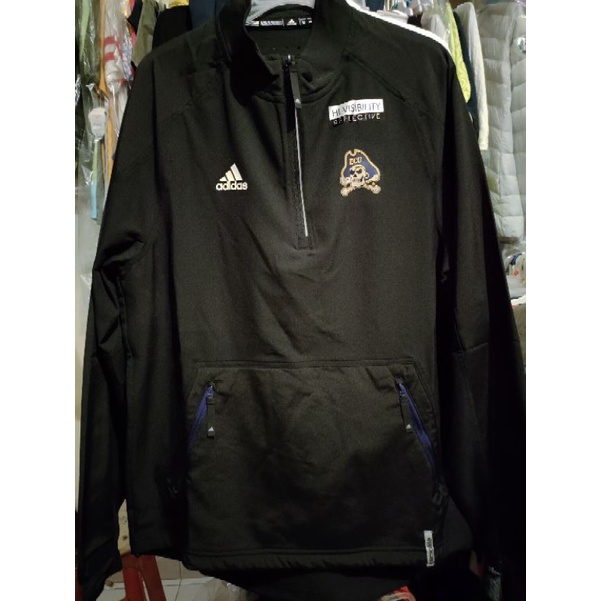 ADDAS Men Half Zip Jacket Bigsize Original - Jaket Pria