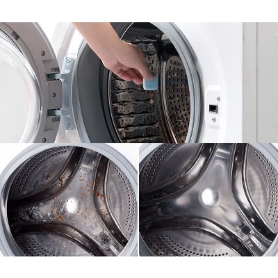 TABLET PEMBERSIH MESIN CUCI Penghilang Bau Anti Bakteri Mesin Cuci / DEEP CLEANING WASHING MACHINE