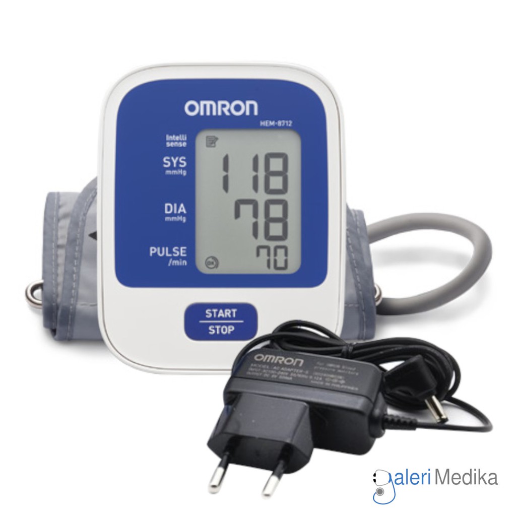 Tensimeter Digital Omron HEM 8712 + Adaptor