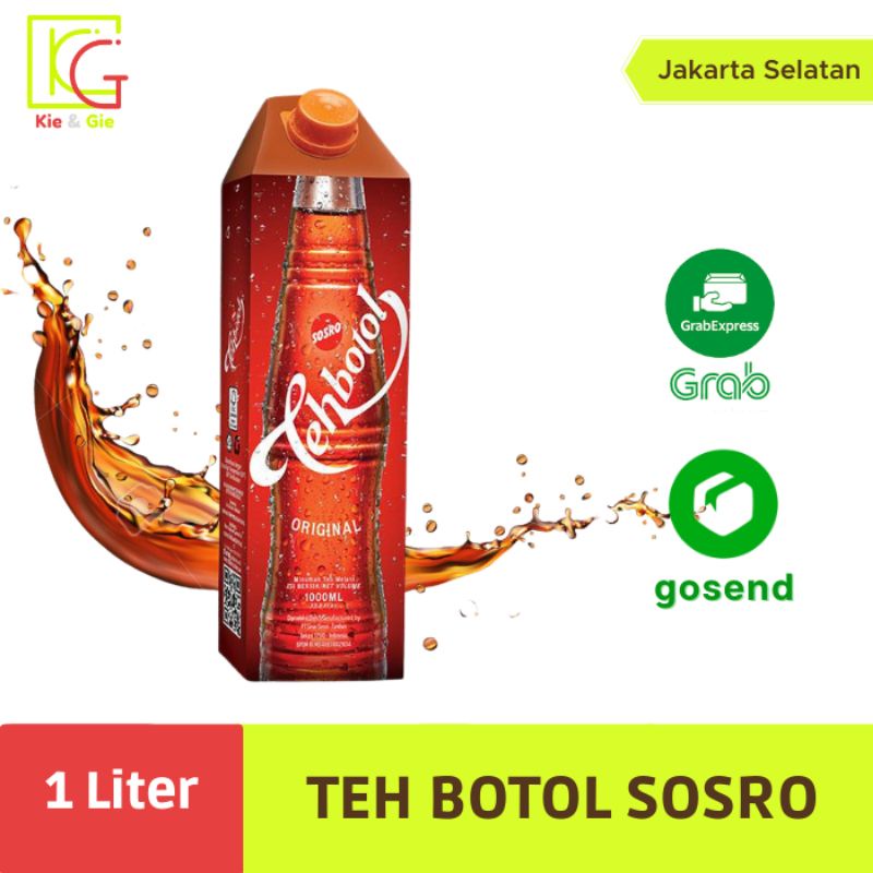 

Teh Botol Sosro 1 Liter (satuan)