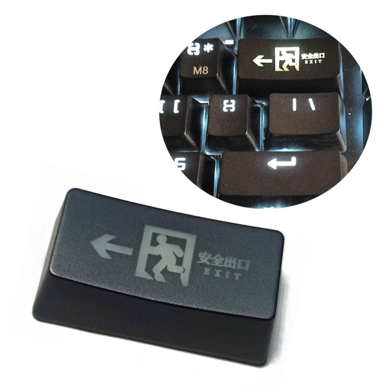 Vivi R1 2u Keycap Tombol Keyboard Bahan Abs Dengan Lampu Belakang