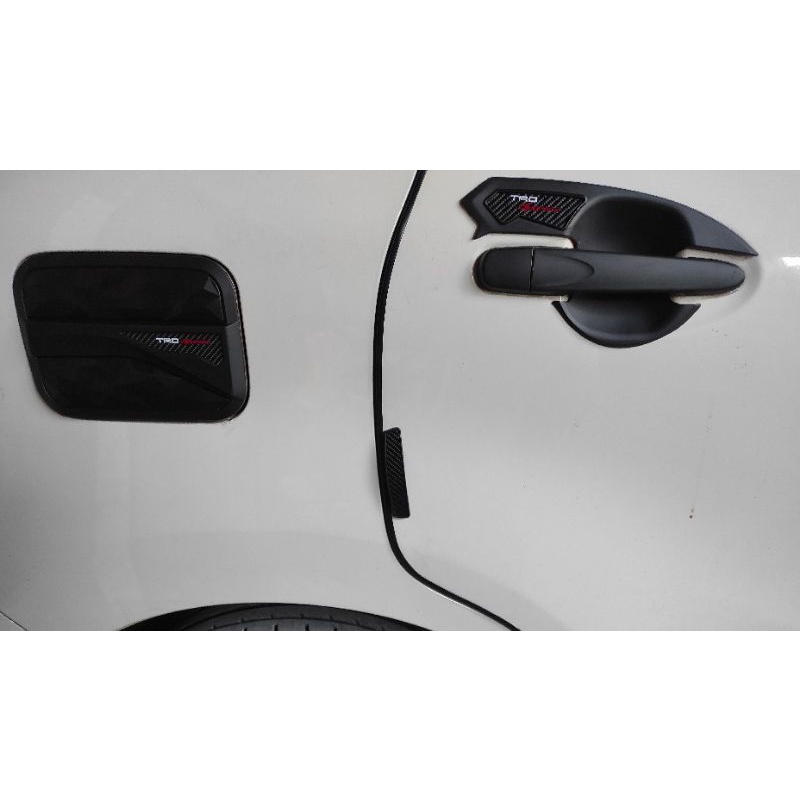 Outer handle tank Cover TRD bensin Hitam doff Xenia Avanza