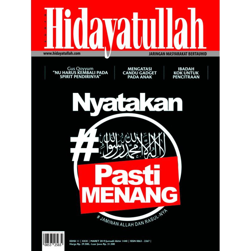 Majalah Hidayatullah Edisi Maret 2019