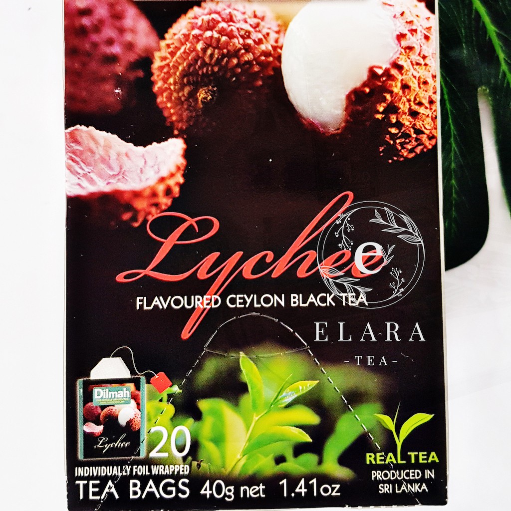 

Dilmah Lychee Tea Bags Foil Envelope 2gr Teh Celup Aroma Buah Lychee Premium 2gr