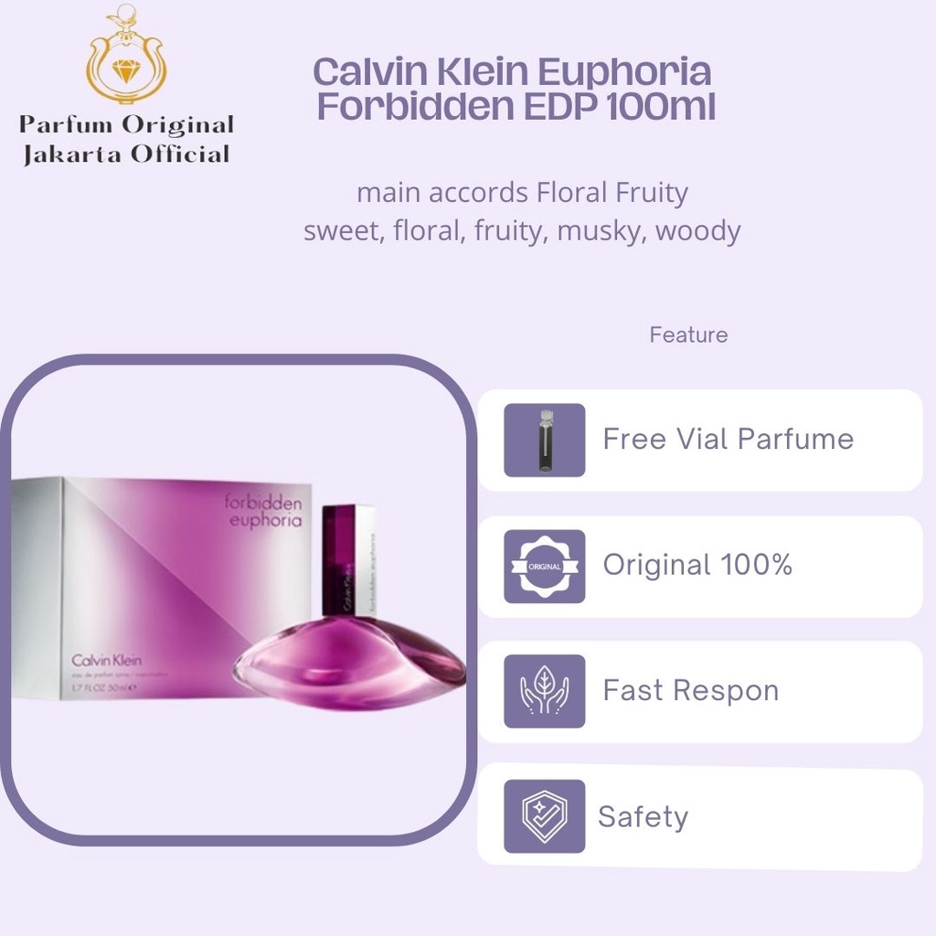 Parfum Parfume Perfume Asli Perawatan Kecantikan Original Import Branded Wanita Perempuan Cewek CK C