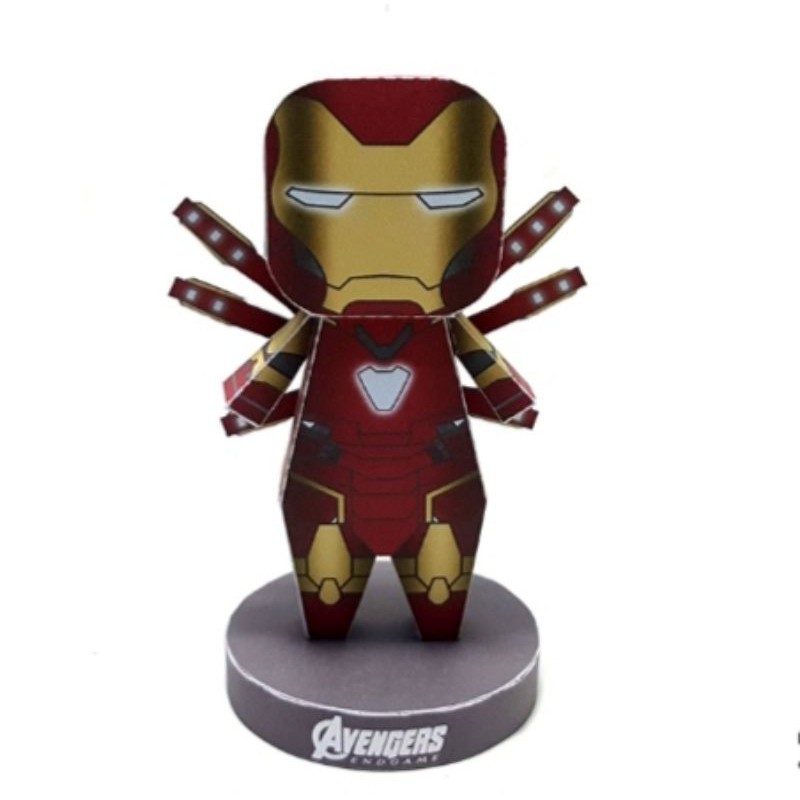Jual Avenger Iron Man Action Figure Papercraft. Shopee Indonesia