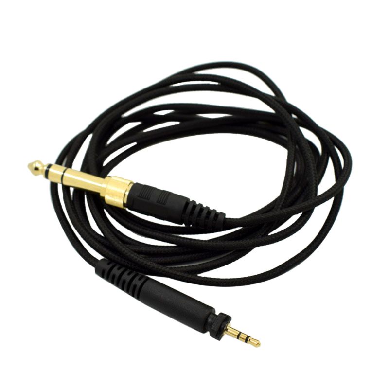 Bt Kabel Jack Colokan Lapis Emas Wires forSHure SRH440 840940untuk Headphone SHP9000