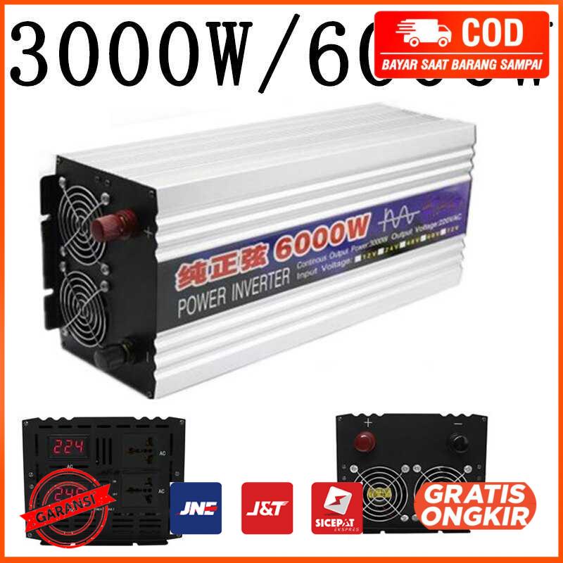 Pure Sine Wave Car Power Inverter DC 24V to AC 220V 6000W