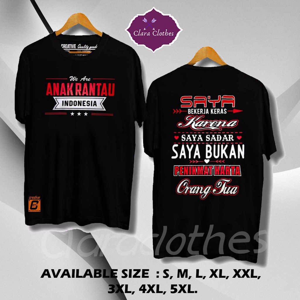 BAJU KAOS ANAK RANTAU - KAOS DISTRO PRIA Termurah / kaos sablon custom / baju couple / kaos sablon d