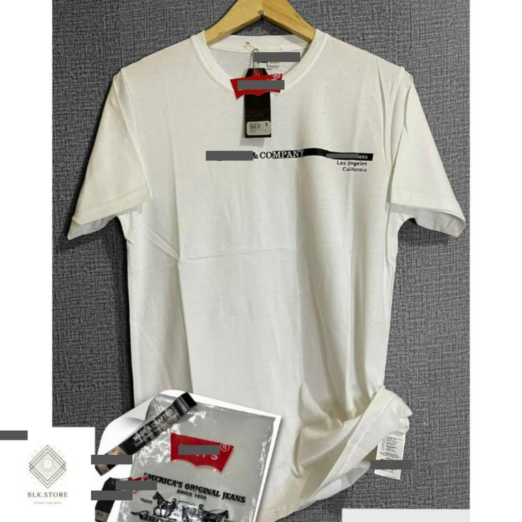 Baju Kaos Pria Casual Masa kini Kaos Pria Distro Lengan Pendek Bahan Super premium Cotton Combed 24s