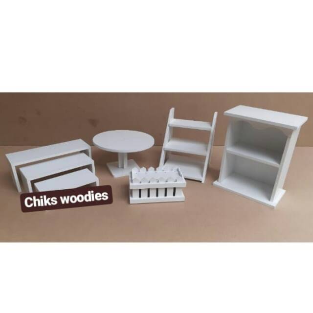 Dekorasi dessert table 5 pcs (dijual)