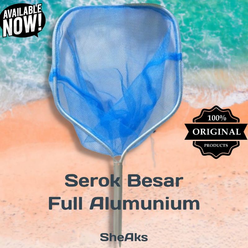 Jual Seser Serokan Ikan Ukuran Besar Full Aluminium Shopee Indonesia