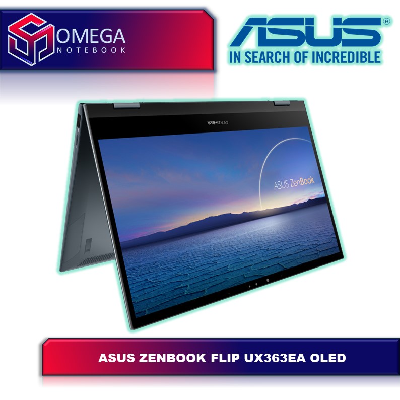 ASUS ZENBOOK FLIP UX363EA OLED i7 1165G7 16GB 1TBSSD W10 13.3FHD