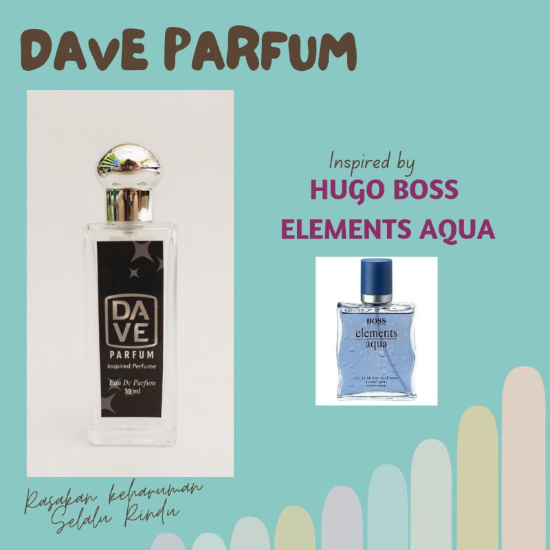 DAVE PARFUM HUGO BOSS ELEMENT AQUA SUPER PREMIUM PARFUME [ INSPIRED ]