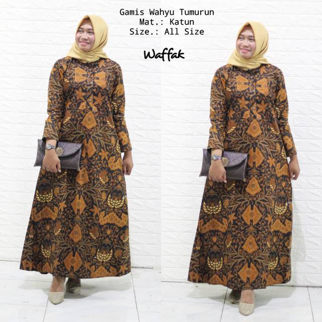 Gamis Batik Wahyu Tumurun