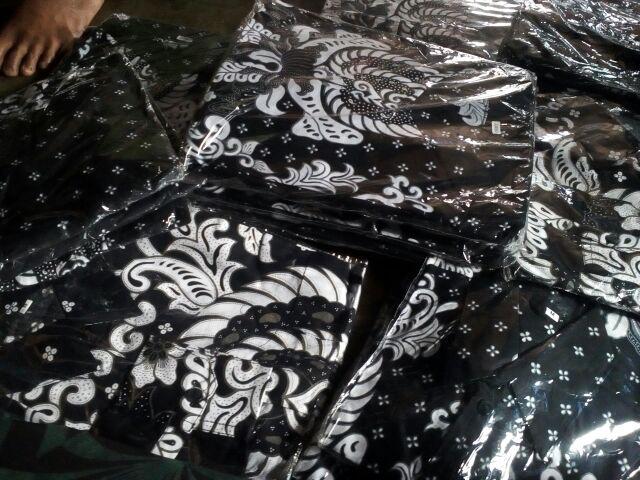 (seragam Keluarga) Maura Couple - Sania Ruffle Batik Couple Ori Ndoro Jowi - Gurita Putih