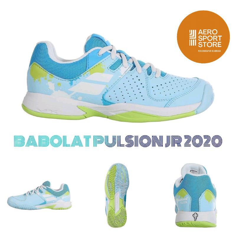 [ SEPATU TENIS LAPANGAN ANAK BABOLAT PULSION JUNIOR 2020 ]