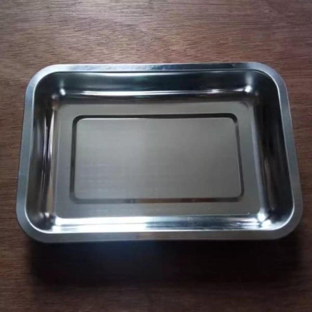 PROMO!! Nampan Persegi Stainless Steel