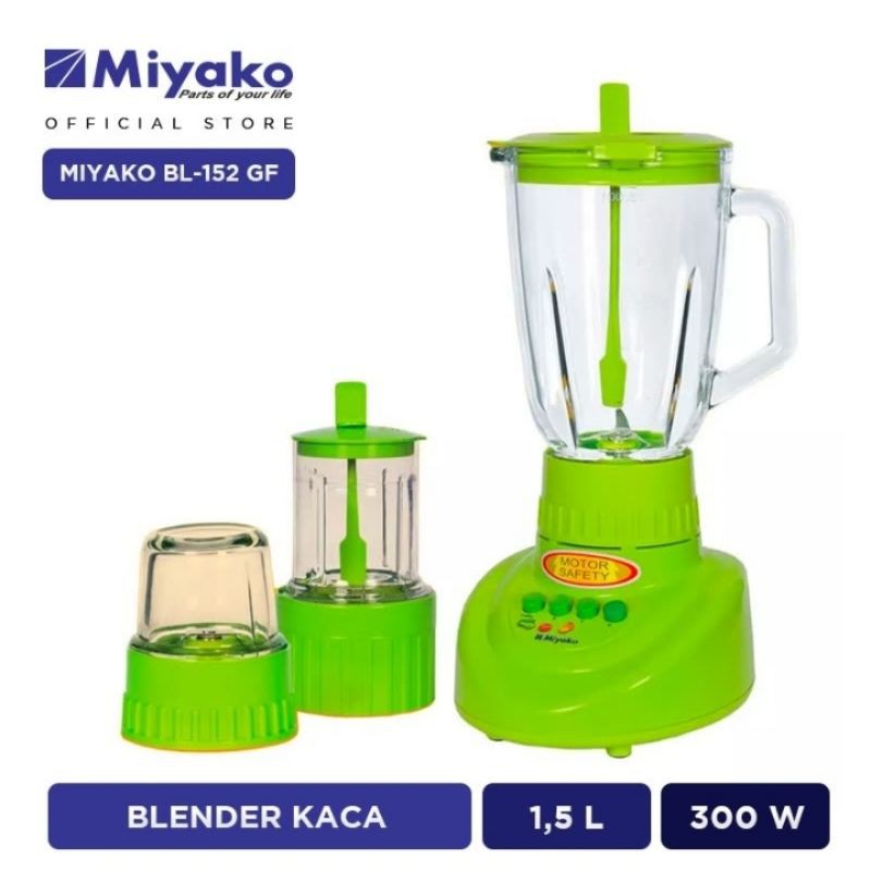 Miyako blender 152Gf beling/kaca