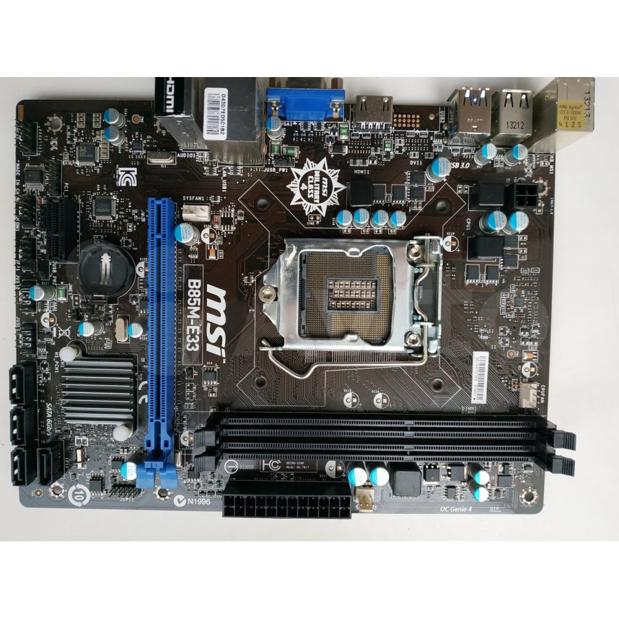 Mobo Mainboard Motherboard B85 Intel LGA1150 MSI