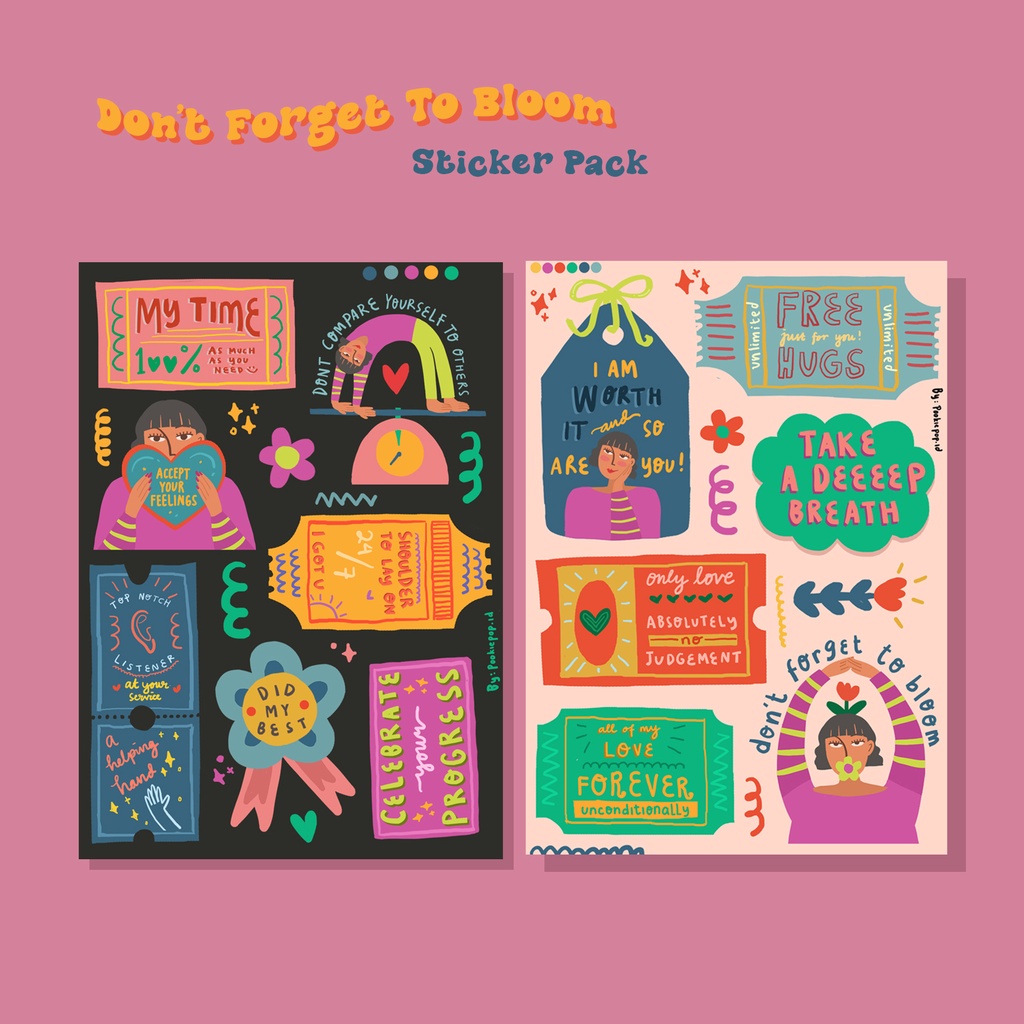 

Don't Forget To Bloom Sticker Pack