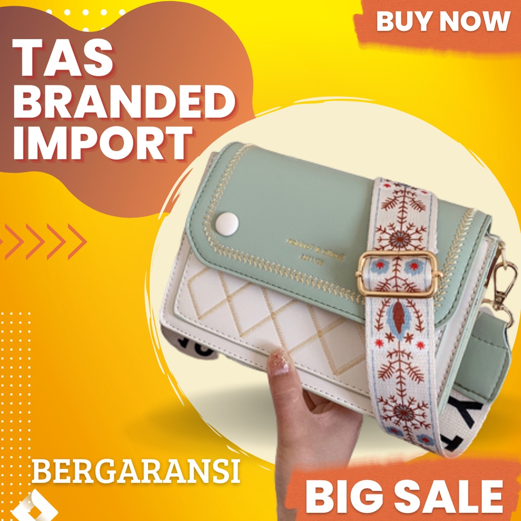 Tas Selempang wanita import Tas lucu cocok buta main fhasion pestaTH9905580