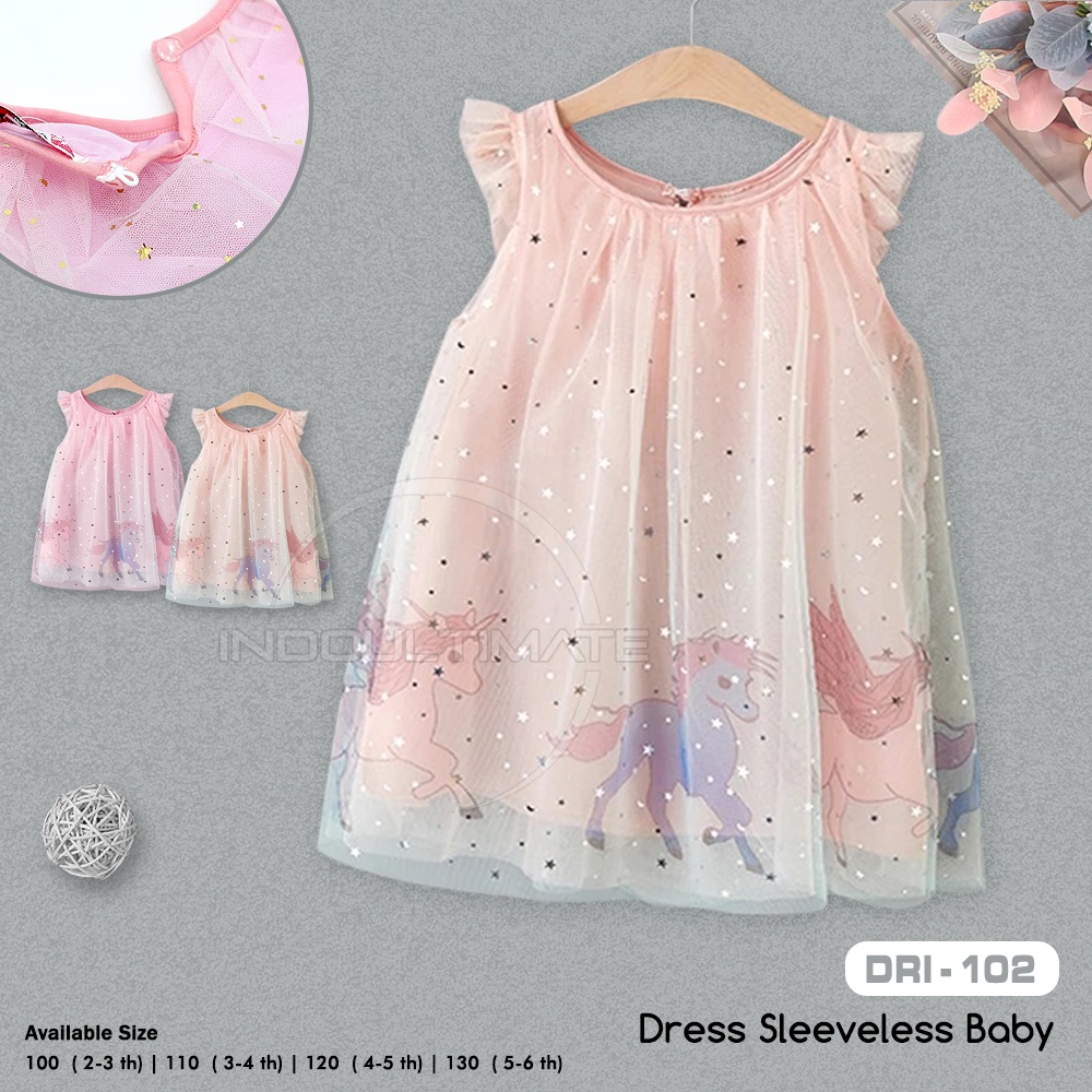 Rok Anak Baju Pesta Anak Import Dress Pesta Anak Bayi Balita Perempuan (2-6 Tahun) DRI-102 Pakaian balita cewek