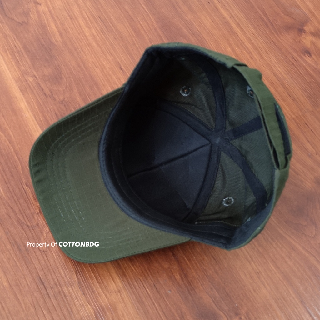 TOPI TACTICAL ORGINAL WARNA HIJAU ARMY UKURAN ALL SIZE BAHAN RIPSTOP PREMIUM